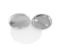 KAKAK Lot de 100 Broches de Badges métalliques for Machine à poinçonner pour des créations Artisanales personnalisées(37mm)