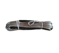 KAKAK Rallonge de câble de treuil synthétique 14 mm x 40 m for véhicule Tout-Terrain, UTV, VTT Haute ténacité(Gray)
