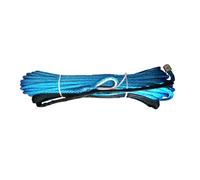 KAKAK Rallonge de câble de treuil synthétique 14 mm x 40 m for véhicule Tout-Terrain, UTV, VTT Haute ténacité(Blue)