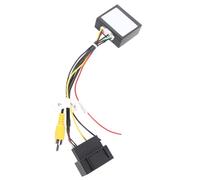 KAKAKE Adaptateur de Convertisseur RVB vers AV, Boîtier de Convertisseur Vidéo en Matériau ABS de Haute qualité, Câble Audio-vidéo 12 V 5 W pour Pièces de Caméra de Recul