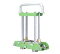 KAKAKE Cintreuse à Rouleaux de Bordure à 2 Stations Outil de Pliage de Toiture en Métal Léger Conception de Rouleau en Forme de V pour une Prise Sûre sur les Matériaux Construction de qualité