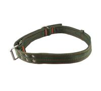 KAKAKE Collier de Transport de Vache avec Trou à Double Rangée, Sangle de Cou en Toile pour Bétail - Collier de Vache épais et Résistant à l'usure - Équipement d'alimentation pour Bétail (L (31