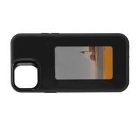 KAKAKE Coque de Téléphone Smart Ink avec Support Réglable et NFC pour des Mises à Jour Faciles des Images, Protection TPU Durable pour 14 Plus (Noir)