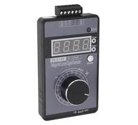 KAKAKE Dispositif de Débogage de Panneau PLC Testant le Générateur de Signal de Courant de Tension Simulateur Analogique Portatif de Haute Précision, 0-22 MA ± 10 V Bleu