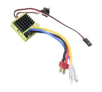 KAKAKE ESC brossé RC étanche pour Bateau de Voiture 1/10 RC, Contrôle Précis de la Vitesse, Installation Facile, adapté au Moteur 540 550 750, Matériau Robuste pour Amateur