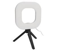 KAKAKE Lampe Vidéo USB 1500 LM 72 LED à Clipser avec Trépied pour Maquillage, Lumière LED à intensité Variable pour Diffusion en Direct, Photographie, Cours en Ligne, Température de Couleur de la