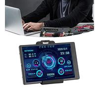 KAKAKE Mini écran USB IPS 3,5 Pouces, Mini écran D'affichage PC Extrêmement économe en énergie, Protection des Yeux avec Rotation à 360 °, Mini écran USB IPS, pour Boîtier D'ordinateur