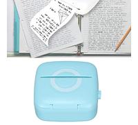 KAKAKE Mini Imprimante Thermique Portable sans Encre BT, Résolution 200 DPI, Connexion sans Fil, Mini Imprimante Thermique, Compacte et Légère, pour Système iOS (Bleu)