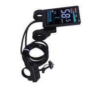 KAKAKE Panneau D'affichage Couleur pour Vélo électrique, écran LCD rétro-éclairé Intelligent, Informations de Kilométrage Pratiques pour Les Amateurs de Scooter