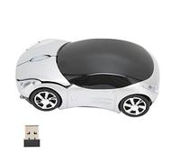 KAKAKE Souris d'ordinateur, Mode Veille Plug and Play Sports Car Styling Wireless Mouse pour Windows XP pour Windows 7