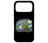 Kakapo Stars and Night Perroquet néo-zélandais Kakapo Oiseau Coque pour iPhone 17 Pro Max