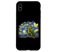 Kakapo Stars and Night Perroquet néo-zélandais Kakapo Oiseau Coque pour iPhone XS Max