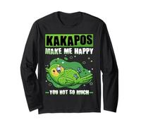 Kakapos Make Me Happy You Not Tso Much Nouvelle-Zélande Kakapo Manche Longue