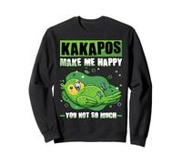 Kakapos Make Me Happy You Not Tso Much Nouvelle-Zélande Kakapo Sweatshirt