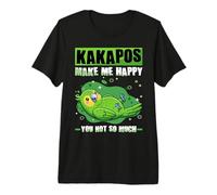 Kakapos Make Me Happy You Not Tso Much Nouvelle-Zélande Kakapo T-Shirt Haut de Gamme
