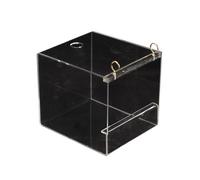 KAKASEA Baignoire transparente pour perroquets avec perchoir pour cage à oiseaux, accessoires de bain pour conures inséparables