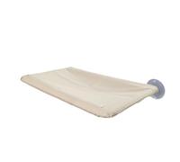 KAKASEA Hamac pour petit animal domestique à suspendre avec ventouses Couleur unie Fenêtre en tissu respirant