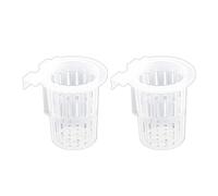 KAKASEA Lot de 2 paniers de plantes hydroponiques pour aquariums, design classique élégant pour les amateurs de poissons