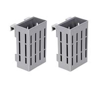 KAKASEA Lot de 2 paniers de plantes hydroponiques pour aquariums, design classique élégant pour les amateurs de poissons