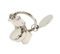 KAKASEA Lot de 2 porte-clés amusants avec pendentif WC - Accessoires d'anniversaire et de Noël - Pour homme et femme - Breloque pour sac à main