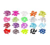 KAKASEA Lot de 200 housses colorées pour griffes de chats et chiens - Couleurs assorties