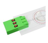 KAKASEA Lot de 3 sources de lumière laser parallèles - Équipement d'expérimentation optique physique - Source laser à trois canaux - Lentille convexe concave à adsorption magnétique - Facile à