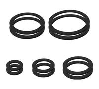 KAKASEA Lot de 5/10 anneaux flottants pour plantes d'aquarium