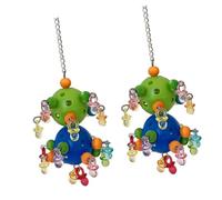 KAKASEA Lot de 5 jouets stimulants pour animaux de compagnie - Jouet pour perroquets - Jouet pour animaux à plumes