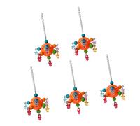 KAKASEA Lot de 5 jouets stimulants pour animaux de compagnie - Jouet pour perroquets - Jouet pour animaux à plumes