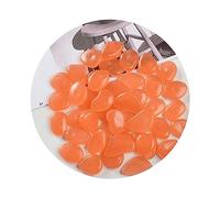 KAKASEA Lot de 50/100 galets fluorescents décoratifs pour aquarium, pierres décoratives pour aquarium, pierre de paysage sous-marin