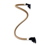 KAKASEA Perchoir à ventouse pour oiseau - Corde pliable - Perchoir pour escalade, meulage - Accessoires de cage à oiseaux - Jouet de fiançailles