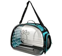 KAKASEA Sac de transport transparent pour animal de compagnie avec ouverture latérale légère pour sac de transport pour animal de compagnie