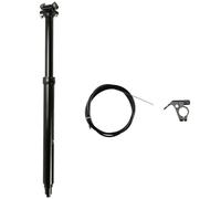 KAKASEA Tige de Selle télescopique Manuelle hydraulique en Alliage d'aluminium réglable 31,6 mm pour vélo Facile à Installer, Voyage 170mm