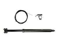 KAKASEA Tige de Selle télescopique Manuelle hydraulique en Alliage d'aluminium réglable 31,6 mm pour vélo Facile à Installer, Voyage 150mm