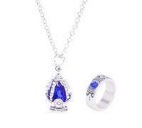 kakazoomm store Anime Puella Magi Madoka Kaname Magica Soul Gem Necklaces Rings Suits Cos Madoka Kaname Jewellery Ring