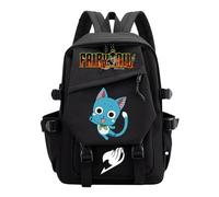 kakazoomm store FAIRY Happy Anime Cartoon Backpack FAIRY Natsu Dragneel TAIL Large Capacity Student Backpack Teenager Backpack Laptop Backpack Work Daily Backpack Casual Travel Backpack