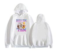 kakazoomm store Sweat à Capuche Humoristique Pibble Meme Hoodie Velvet Hippo Goofball Cuddle Bug Love Bug Spoonful of Sugar Pibble Saying Graphic Pullover Sweatshirt
