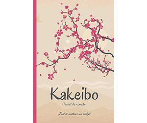 Kakeibo Carnet de Compte: Agenda pour tenir son budget mois par mois - Format 15.24 x 22.86 cm