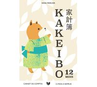 Kakeibo: Carnet de comptes 12 mois à remplir