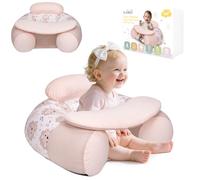 KAKIBLIN Chaise gonflable pour bébé Sit Me Up - Siège portable pour bébé avec housse lavable pour 3 à 36 mois, pliable pour voyage et maison