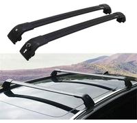 KAKIKA Galeries de Toit pour Audi Q7 2009 2010 2011 2012 2013 2014 2015, Barres transversales de Barres de Toit, Alliage D'aluminium Toit Barre Support,C