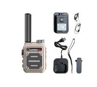 (KakiVHF) wurui G63 Mini Talkie-walkie Portable Scanner Radio Amateur Talkies-walkies pour la Chasse