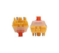 kakiwutj Lot de 90 commutateurs linéaires Gateron Curry 50 g pré-lubrifiés à 5 Broches pour Clavier de Jeu mécanique avec Ressorts de 15 mm