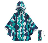 KAKU NANU Poncho Pluie Enfant Imperméable 3-14 Ans Avec Grande Capuche Et Sac De Rangement Cape Pluie Cahouet Fille Garçon Rose Rouge Bleu Jaune
