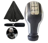 Kakulkomen Pommeau de levier de vitesse CI-TR-OEN C1 C3 C4/Peugeot 106 107 205 206 207 306 307 308 309 405 406 407 508 605 607 806 807 avec soufflet en cuir Couvercle (5 vitesses). )