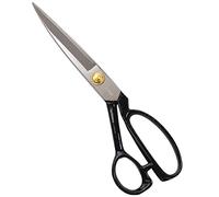 KAKURI Ciseaux à tissu japonais pour couture Lrage 24,1 cm, fabriqués au Japon, ciseaux à coudre professionnels japonais, lame en acier japonais, noir