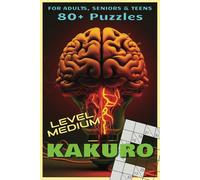 Kakuro Puzzle Book | Fun & Relaxing Puzzles!: Kakuro level Medium with Easy to Read Print | 6x9 inches 126 pages | 80+ puzzles .. Gift for Vacations, Holidays and Free Times