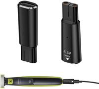 KAKYL-4.3V Type-C Fiches Chargeur Remplacement Pour Philip Norelco Oblade Qp2520 Qp2620 Qp2510 Mg3720 Mg3730 Mg5720 Mg5730 Bt3206 Bt3208 Bt405 Rasoir Chargeur Shaver Charger Avec Indicateur De Charge