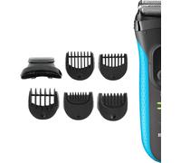 KAKYL-Brauntête Pour Tondeuse À Barbe,Avec 5 Guide Peigne Pour Braun,Compatible Avec Les Rasoirs Series 3,Tondeuses À Cheveux Pour Le Visage Lames Sà Barbe,Tête De Rasoir De Rechange