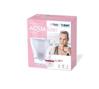 KAKYL-Carafe Filtrante Aqualizer Blanche 2.7 L¿Réduit Le Calcaire,Le Chlore Et Les Impuretés Et Enrichit En Magnésium¿1 Cartouche Incluse
